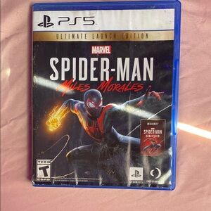 Marvel Blue Spider-Man Miles Morales PS5 Game